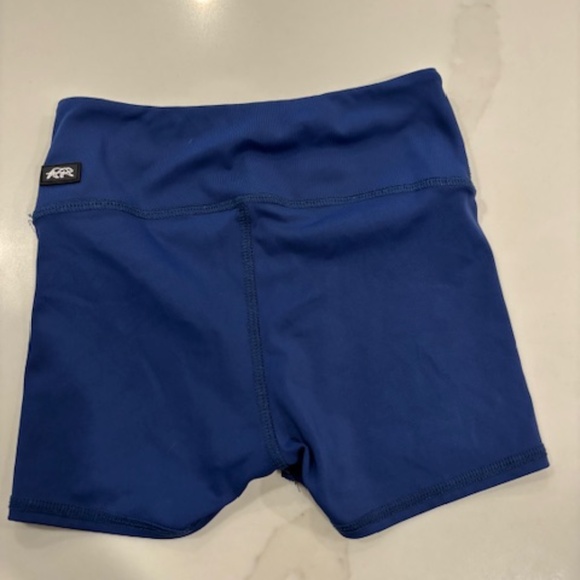 Tiger Friday Girls Navy Biker Dance Athletic Shorts - Picture 3 of 3